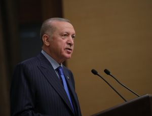 CUMHURBAŞKANI ERDOĞAN: TÜRKÇEMİZİ KORUMAK İÇİN VERDİĞİMİZ MÜCADELE, ESASINDA BİR MİLLİ MÜCADELEDİR