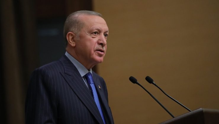 CUMHURBAŞKANI ERDOĞAN: TÜRKÇEMİZİ KORUMAK İÇİN VERDİĞİMİZ MÜCADELE, ESASINDA BİR MİLLİ MÜCADELEDİR