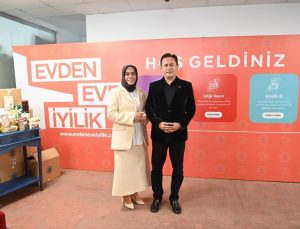 EVDEN EVE İYİLİK PROJESİNDE 500’ÜNCÜ BAĞIŞ TAMAMLANDI