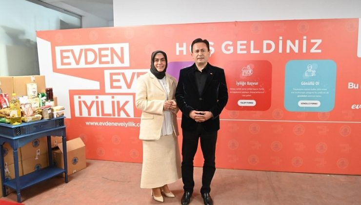 EVDEN EVE İYİLİK PROJESİNDE 500’ÜNCÜ BAĞIŞ TAMAMLANDI