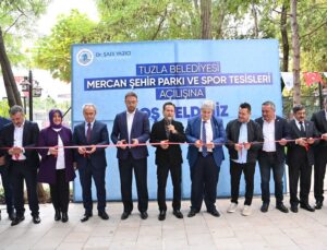 İŞGALDEN KURTARILAN 16 BİN METREKARE ALAN PARK VE SPOR KOMPLEKSİ OLDU