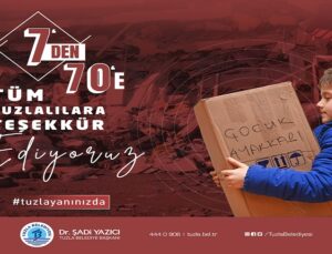 TUZLA BELEDİYE BAŞKANI DR. ŞADİ YAZICI; “BÖLGEDE YARDIM SÜREKLİ İHTİYAÇ”